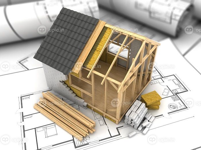دانلود تصویر 3D مدل مدرن پروژه خانه قاب