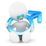 دانلود وکتور پس زمینه هدر تکنولوژی چندضلعی آبی انتزاعی