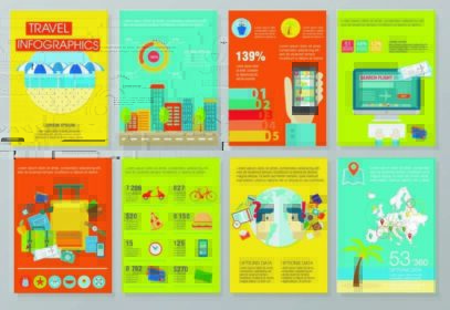 دانلود مجموعه عظیمی از عناصر infographics در مورد سفر. تصاویر طراحی کیفیت، عناصر و شرکت
