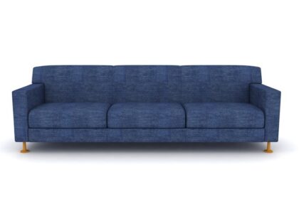 دانلود کاناپه آبی جدا شده است
