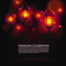 دانلود جشن ماه رمضان پس زمینه برداری