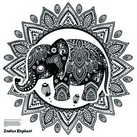 دانلود تصویر فیل وینت را می توان به عنوان کارت تبریک استفاده کرد