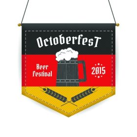 دانلود پرچم Oktoberfest، جشنواره آبجو. پرچم آلمان بردار