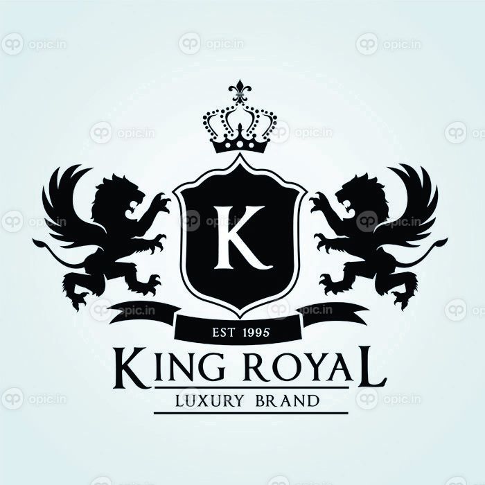 دانلود Vintage لوکس، لوستر لوستر، Crest. علامت تجاری، آرم شیر، آرم رستوران، علامت تجاری، B