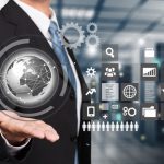 دانلود عکس فناوری خطوط اتصال بلاک چین و مفهوم امنیت سایبری شبکه فین تک و مدرن دیجیتال اجتماعی