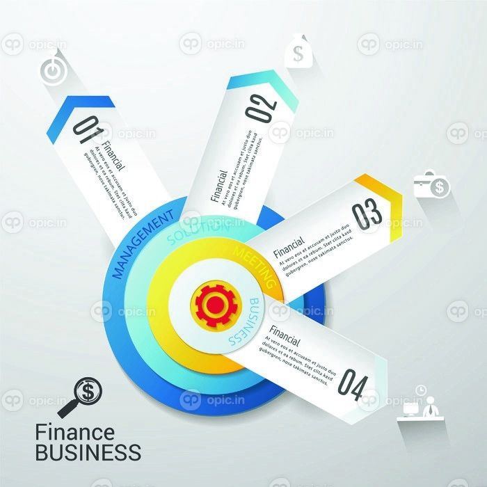 دانلود خلاصه 3D الگو مدرن infographics بنر بنر