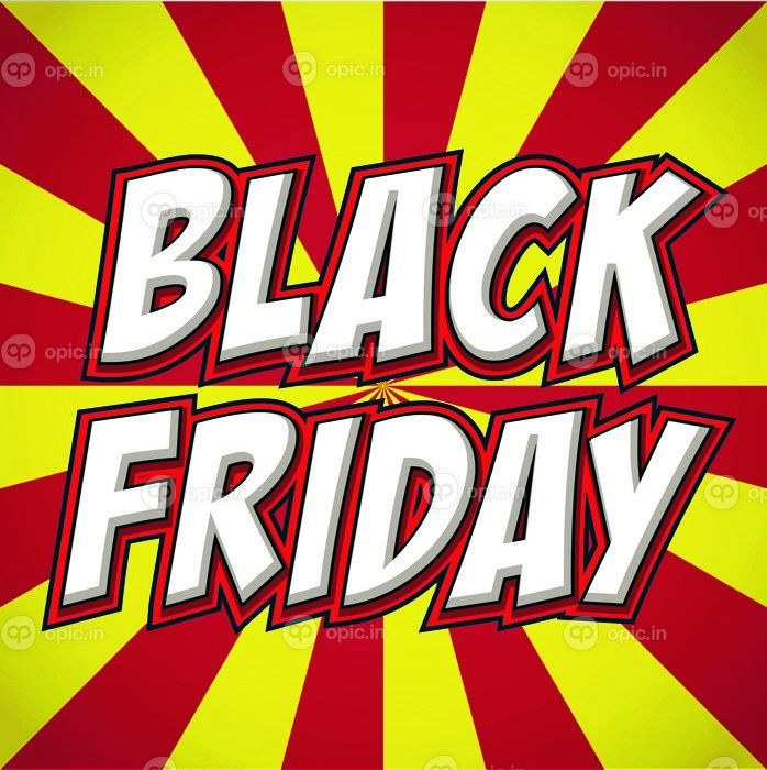 دانلود طراحی بنر فلیکر پاپ هنر کمیک Black Friday فروش تخفیف ارتقاء. پس زمینه تزئینی با اشعه ماوراء بنفش در سبک هنر پاپ