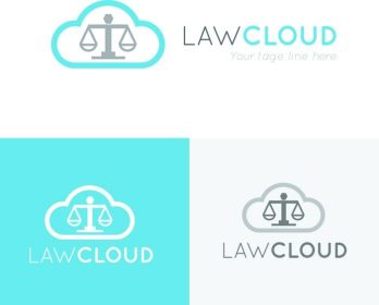 دانلود ابر قانون، آرم شرکت حقوقی، آرم وکیل، آرم حقوقی، لوگو ابر، لوگوی الگو