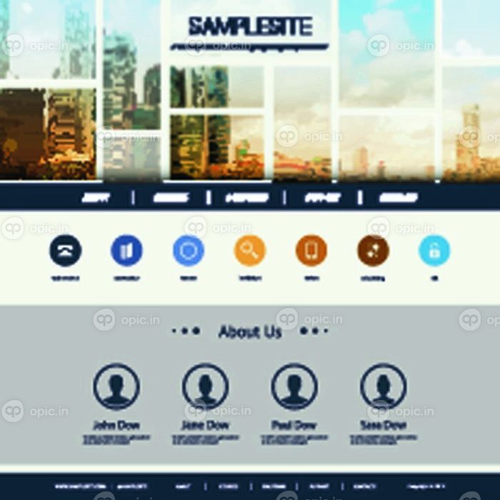 دانلود طراحي وب سايت براي تجارت شما با Skyline Skyline