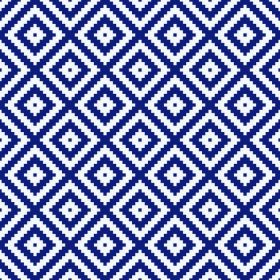 دانلود پرسلن بدون درز نیلی رنگ آبی و سفید هنر پیکسل قومی قبیله الگوی نساجی قبیله بردار