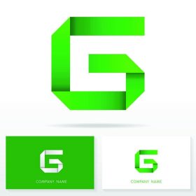 دانلود عناصر الگوی طراحی آیکون نامه آرم G – تصویر. علامت بردار الگوهای کارت ویزیت_002