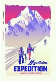 دانلود پوستر بردار کوهنوردی