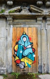 دانلود پورتو ، پرتغال – 26 آوریل 2015 مریم باکره توسط هنرمند نقاشی هزول لوزه. هازول تصویر Virgin Virgin را در بسیاری از ساعت ها گنجانیده است