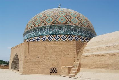 دانلود یزد ، ایران – 17 ژوئن ، 2007 نمای کوپه مسجد جامع یزد ، ایران
