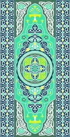 دانلود وکتورهای تزئینی رنگارنگ اسلامی خاورمیانه سنتی