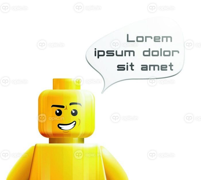 دانلود 30 ماه مه 2015 بردار تصویر برداری فردی کیت اسباب بازی جدا شده سر زرد جداشده از قطعه LEGO در یک بکگراند سفید