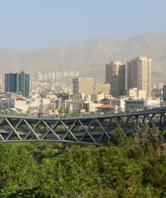 دانلود نمای بخشی از شهر تهران ، پایتخت ایران