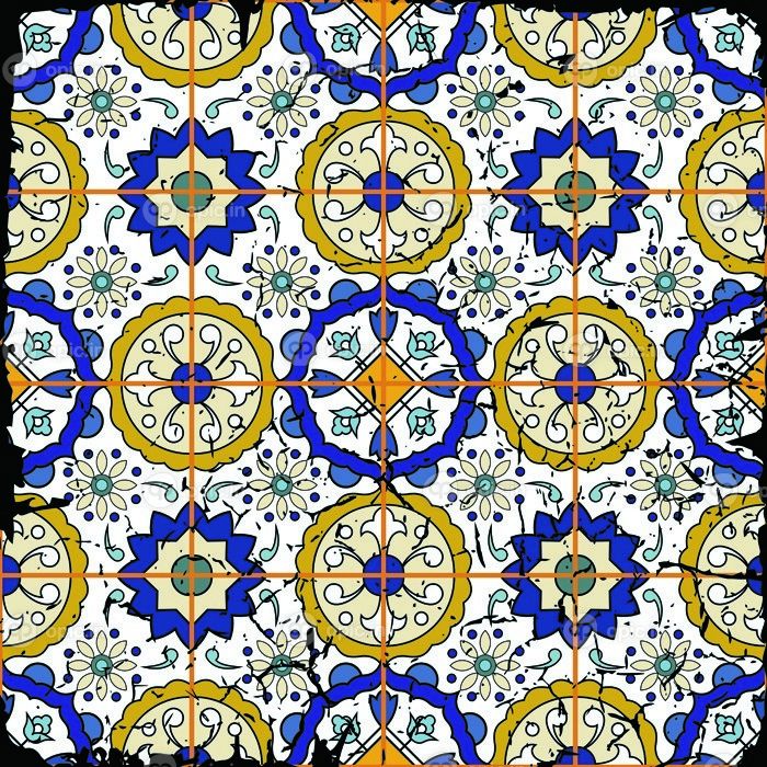 دانلود الگوی تکه های بدون درز زرق و برق دار از کاشی های تزئینی ، تزیینات مراکش. می توان برای تصویر زمینه ، الگوی پر شده ، وب استفاده کرد
