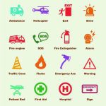 وکتور بدنساز قرمز با کلاه ایمنی