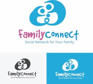 دانلود Family Connect ، آرم خانواده ، کودک ، افراد ، خیریه ، ارتباطات ، آرم های اجتماعی و انسانی