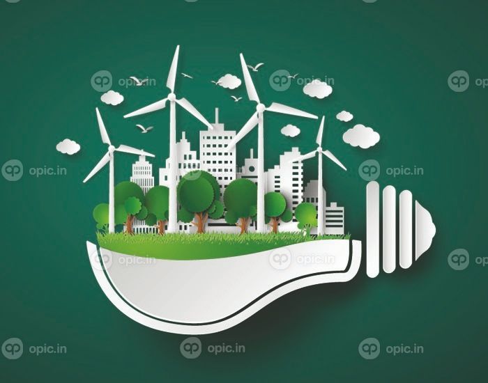 دانلود مفهوم eco .paper cut style_001