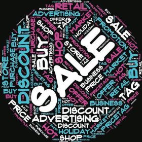 دانلود نمایش تصویری از موضوع & quot؛ فروش & quot؛ در یک ابر برچسب