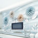 دانلود بهار توسکانی، تپه های تپه ای در غروب خورشید. چشم انداز روستایی ولتررا. حوزه های سبز و درختان ایتالیا، اروپا