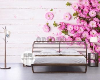 دانلود طرح کاغذ دیواری گل زیبا ساده