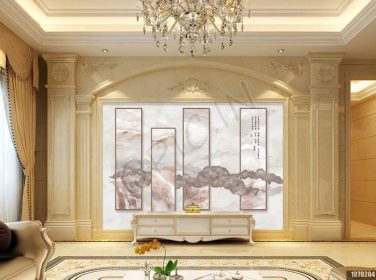 دانلود طرح کاغذ دیواری دیوار مرمر تزئینی خلاق طلایی