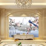 دانلود عکس پس زمینه و کاغذ دیواری با پارچه نارنجی و پارچه راه راه