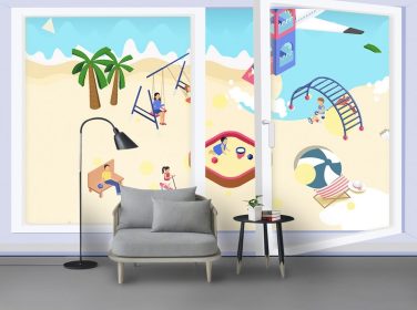 دانلود سفارشی شخصی منظره دریا مدرن نقاشی دکوراسیون دیوار اتاق خواب اتاق نشیمن