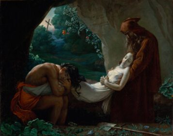 نقاشی کلاسیک 4 تدفین آتالا پس از 1808