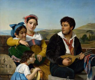 نقاشی کلاسیک گروه موسیقی 1821