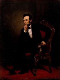 نقاشی کلاسیک آبراهام لینکلن 1869