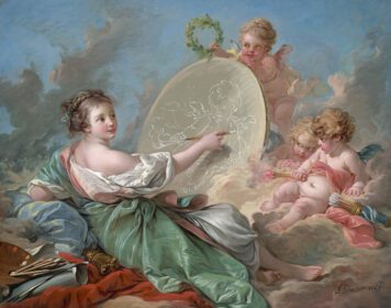 نقاشی کلاسیک Allegory of Painting 1765