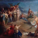 دانلود وکتور پوستر با مضمون فضای عمودی یا صفحه فرود برای بازگشت به مدرسه با سیارات موشک انسان فضایی و لوازم مدرسه