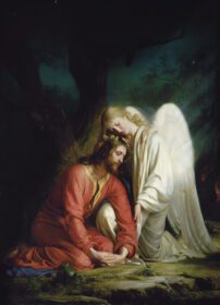 نقاشی کلاسیک مسیح در گتسیمانی 1880