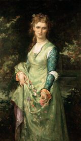 نقاشی کلاسیک کریستینا نیلسون 1873