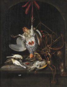 نقاشی کلاسیک مرغ وحشی مرده 1674