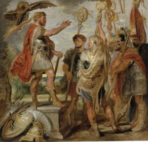 نقاشی کلاسیک Decius Mus خطاب به لژیون ها احتمالاً 1616