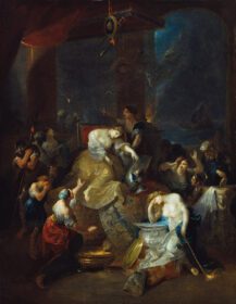 نقاشی کلاسیک Der Tod der Dido 1786
