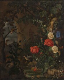 نقاشی کلاسیک گلها 1644 1707