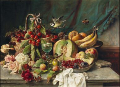 نقاشی کلاسیک Früchtestillleben