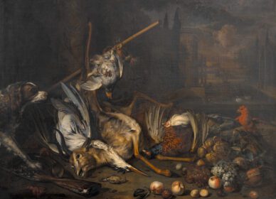 نقاشی کلاسیک بازی و میوه 1689 1721