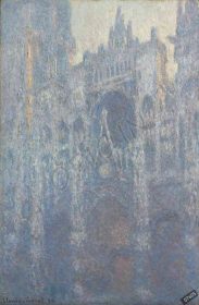 دانلود طرح تابلو پورتال کلیسای جامع روون در نور صبح کلوئید monet 1894 1