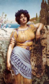 نقاشی کلاسیک دختر رقصنده ایونی 1902