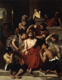 نقاشی کلاسیک عیسی در پراتوریوم