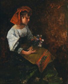 نقاشی کلاسیک Jeune fille italienne