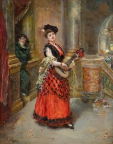 نقاشی کلاسیک La Belle Guitariste