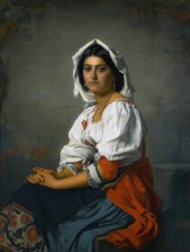 نقاشی کلاسیک La Jeune Italienne 1863